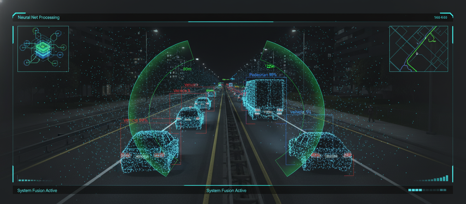 Multi-Sensor Fusion for Autonomous Trucking