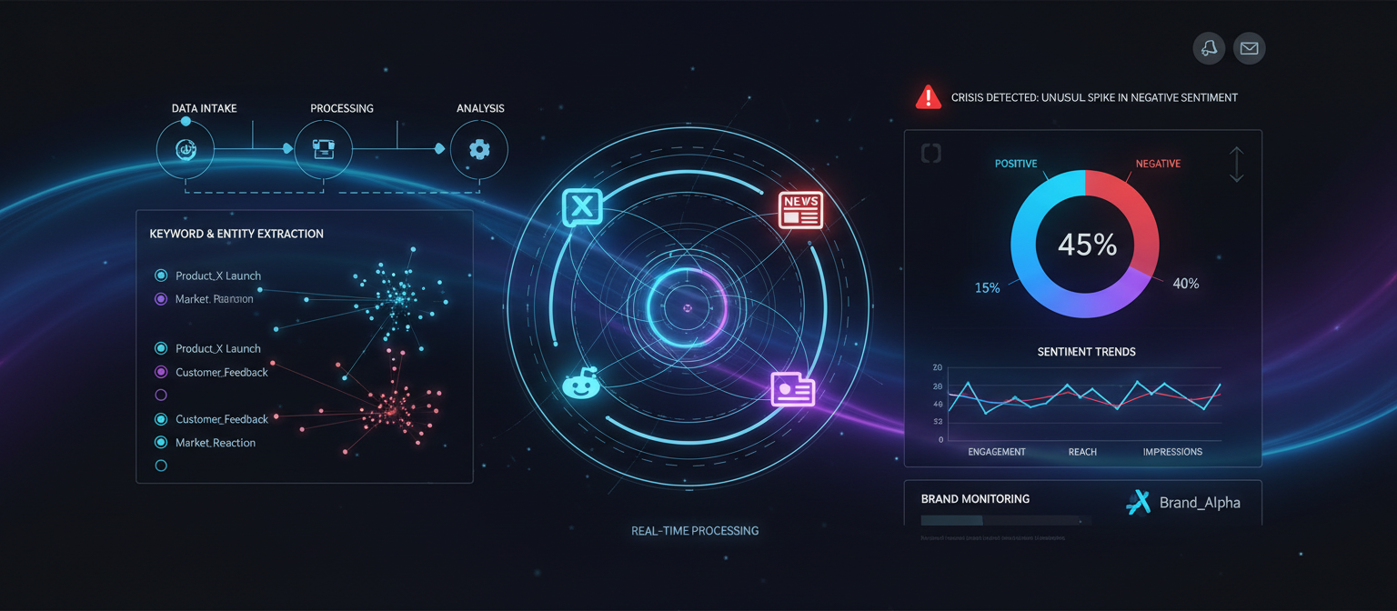 Real-Time Social Media Intelligence Platform